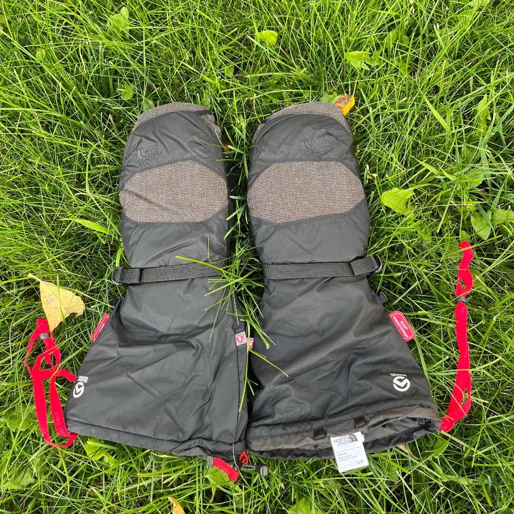 North Face Down Insulated Mitts - Excellent Condition - Unisex Small